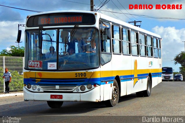 São Cristóvão Transportes 5190 na cidade de Aracaju, Sergipe, Brasil, por Danilo Moraes. Número da foto: #3773522.