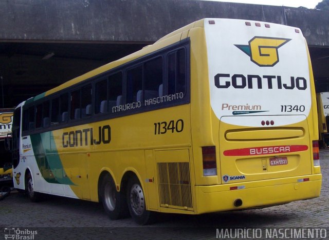 Empresa Gontijo de Transportes 11340 na cidade de Belo Horizonte, Minas Gerais, Brasil, por Maurício Nascimento. ID da foto: 3774194.