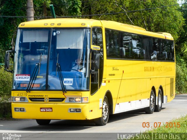 Viação Itapemirim 45219 na cidade de Recife, Pernambuco, Brasil, por Lucas Silva. Número da foto: #3775030.