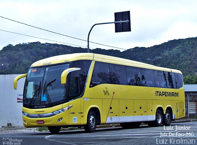 Viação Itapemirim 60665 na cidade de Juiz de Fora, Minas Gerais, Brasil, por Luiz Krolman. Número da foto: #3777149.
