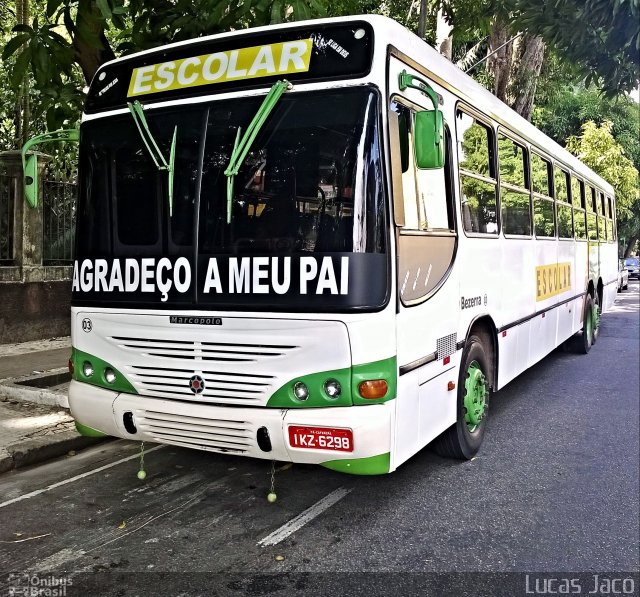 Ônibus Particulares IKZ6298 na cidade de Belém, Pará, Brasil, por Lucas Jacó. Número da foto: #3776828.