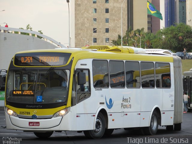 Viação Pioneira 225789 na cidade de Brasília, Distrito Federal, Brasil, por Tiago Lima de Sousa. Número da foto: #3775880.
