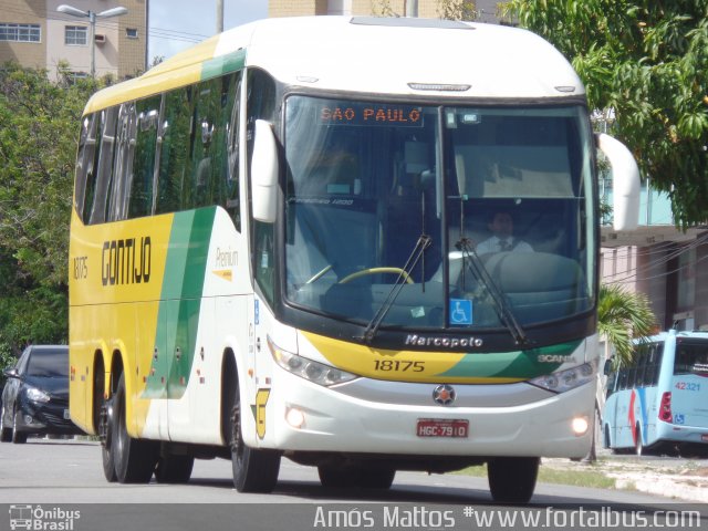 Empresa Gontijo de Transportes 18175 na cidade de Fortaleza, Ceará, Brasil, por Amós  Mattos. Número da foto: #3775731.