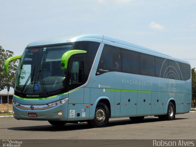 Viação Garcia 7697 na cidade de Paranavaí, Paraná, Brasil, por Robson Alves. Número da foto: #3776590.