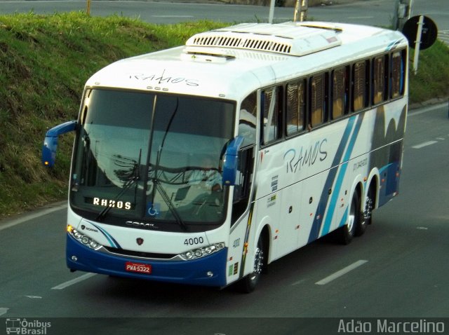 Ramos Turismo 4000 na cidade de Belo Horizonte, Minas Gerais, Brasil, por Adão Raimundo Marcelino. Número da foto: #3776963.