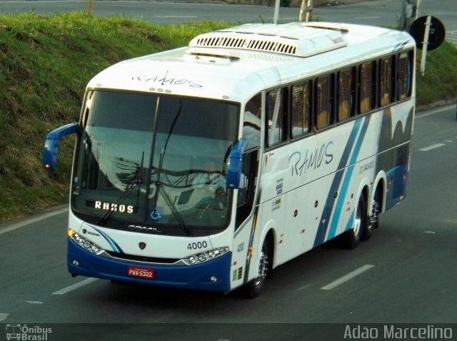 Ramos Turismo 4000 na cidade de Belo Horizonte, Minas Gerais, Brasil, por Adão Raimundo Marcelino. ID da foto: 3776963.