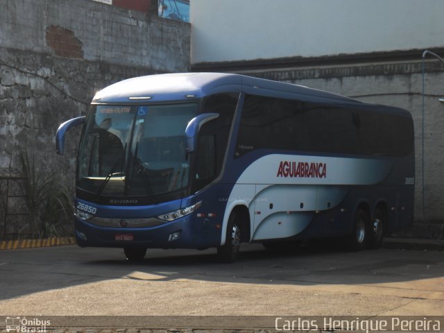 Viação Águia Branca 26850 na cidade de Colatina, Espírito Santo, Brasil, por Carlos Henrique Pereira. Número da foto: #3778086.