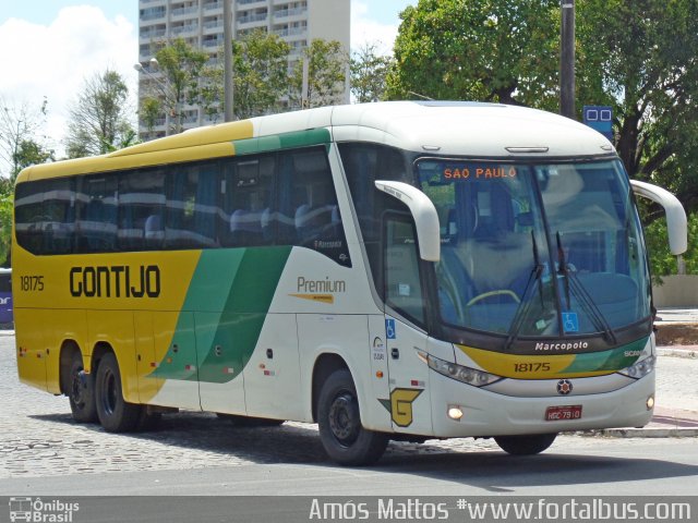 Empresa Gontijo de Transportes 18175 na cidade de Fortaleza, Ceará, Brasil, por Amós  Mattos. Número da foto: #3779625.