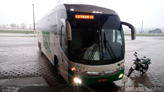Verde Transportes 2534 na cidade de Bataguassu, Mato Grosso do Sul, Brasil, por Stefano  Rodrigues dos Santos. Número da foto: #3778058.