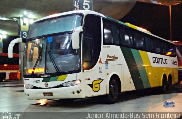 Empresa Gontijo de Transportes 14125 na cidade de Uberlândia, Minas Gerais, Brasil, por Junior Almeida. ID da foto: 3779651.