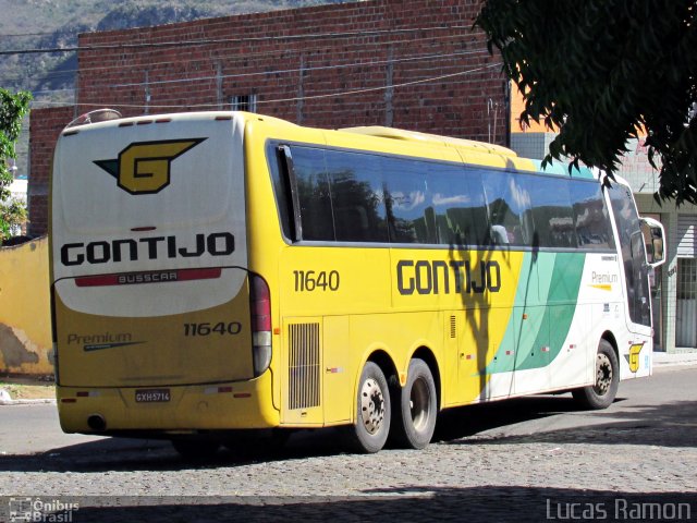 Empresa Gontijo de Transportes 11640 na cidade de Serra Talhada, Pernambuco, Brasil, por Lucas Ramon. Número da foto: #3780920.