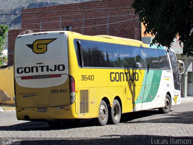 Empresa Gontijo de Transportes 11640 na cidade de Serra Talhada, Pernambuco, Brasil, por Lucas Ramon. ID da foto: 3780920.