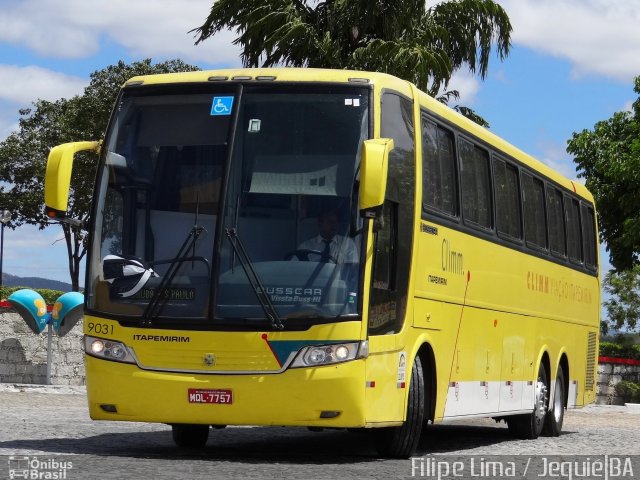 Viação Itapemirim 9031 na cidade de Jequié, Bahia, Brasil, por Filipe Lima. Número da foto: #3781185.