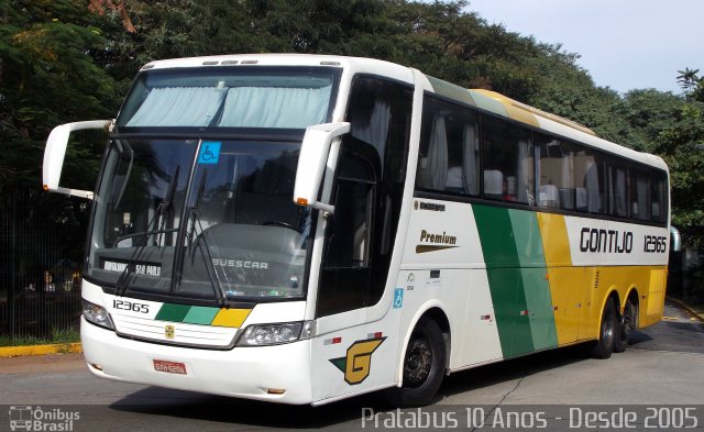 Empresa Gontijo de Transportes 12365 na cidade de São Paulo, São Paulo, Brasil, por Cristiano Soares da Silva. ID da foto: 3780677.