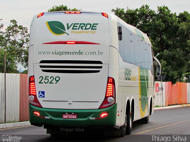 Verde Transportes 2529 na cidade de Brasília, Distrito Federal, Brasil, por Thiago Silva . Número da foto: #3780926.
