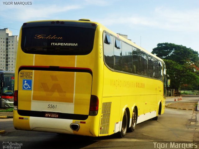 Viação Itapemirim 5561 na cidade de São José dos Campos, São Paulo, Brasil, por Ygor Marques. ID da foto: 3780762.