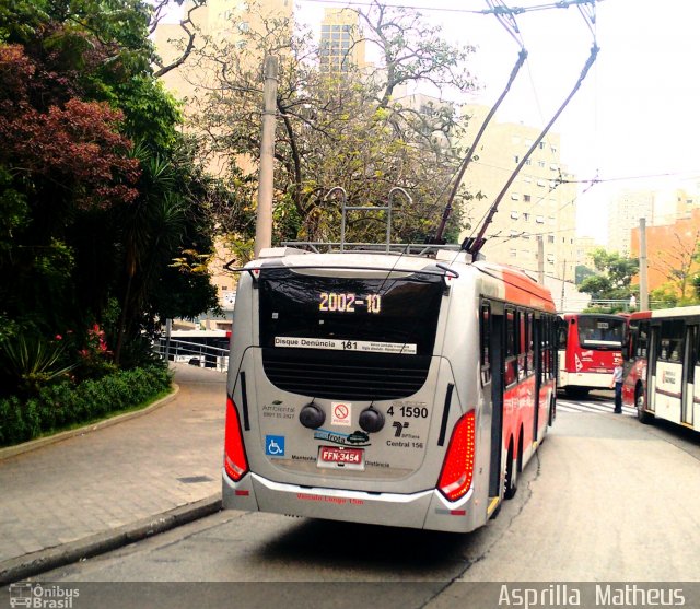 Himalaia Transportes > Ambiental Transportes Urbanos 4 1590 na cidade de São Paulo, São Paulo, Brasil, por Asprilla Matheus. Número da foto: #3780211.
