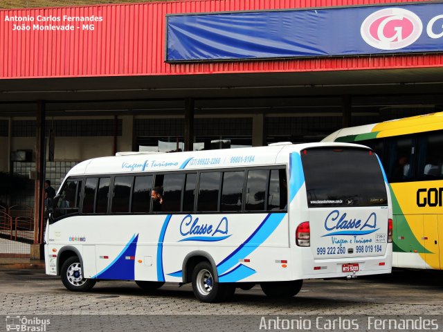 Classe A Viagem e Turismo 9209 na cidade de João Monlevade, Minas Gerais, Brasil, por Antonio Carlos Fernandes. Número da foto: #3780936.