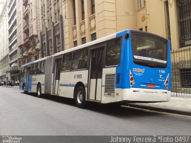 Viação Cidade Dutra 6 1995 na cidade de São Paulo, São Paulo, Brasil, por Johnny Ferreira. ID da foto: 3780899.