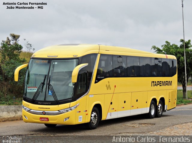 Viação Itapemirim 60509 na cidade de João Monlevade, Minas Gerais, Brasil, por Antonio Carlos Fernandes. ID da foto: 3782527.