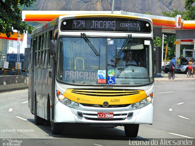 Empresa de Transportes Braso Lisboa A29111 na cidade de Rio de Janeiro, Rio de Janeiro, Brasil, por Leonardo Alecsander. Número da foto: #3783170.