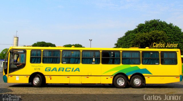 Viação Garcia 6778 na cidade de Maringá, Paraná, Brasil, por Carlos Júnior. Número da foto: #3783610.