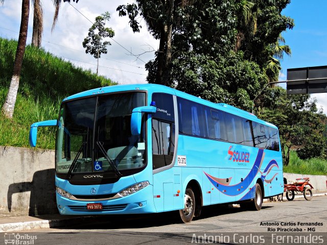 Solidez Transportes 3972 na cidade de Rio Piracicaba, Minas Gerais, Brasil, por Antonio Carlos Fernandes. Número da foto: #3782337.