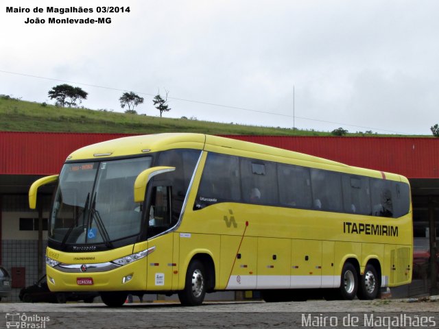 Viação Itapemirim 60683 na cidade de João Monlevade, Minas Gerais, Brasil, por Mairo de Magalhães. ID da foto: 3782428.