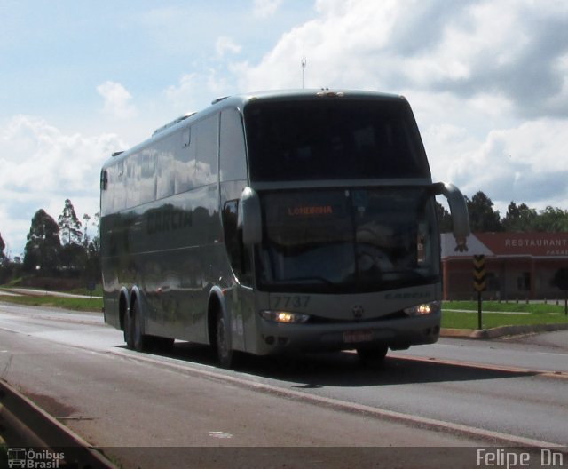 Viação Garcia 7737 na cidade de Cascavel, Paraná, Brasil, por Felipe  Dn. ID da foto: 3783745.