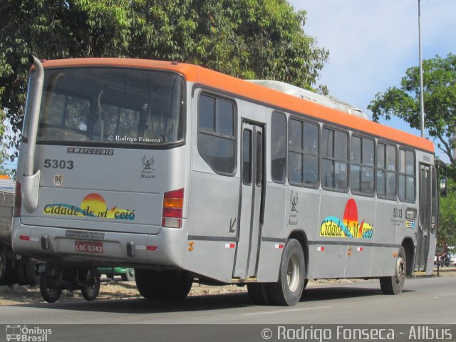 Viação Cidade de Maceió 5303 na cidade de Maceió, Alagoas, Brasil, por Rodrigo Fonseca. Número da foto: #3783340.