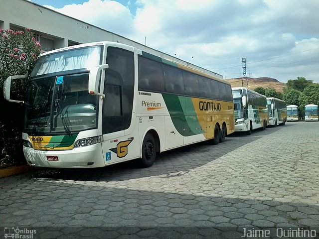 Empresa Gontijo de Transportes 11960 na cidade de Governador Valadares, Minas Gerais, Brasil, por Jaime  Quintino. ID da foto: 3785324.