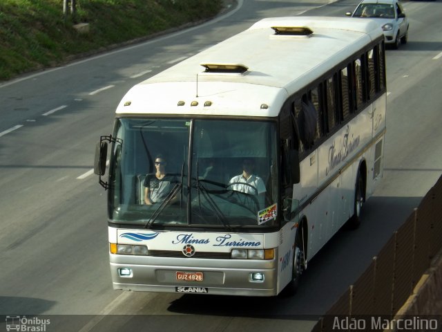 Minas Turismo 1600 na cidade de Belo Horizonte, Minas Gerais, Brasil, por Adão Raimundo Marcelino. ID da foto: 3785541.