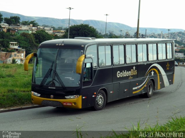 Golden Bus 4008 na cidade de Belo Horizonte, Minas Gerais, Brasil, por Adão Raimundo Marcelino. ID da foto: 3785515.