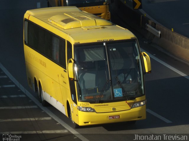 Viação Itapemirim 45629 na cidade de Lavrinhas, São Paulo, Brasil, por Jhonatan Diego da Silva Trevisan. ID da foto: 3747397.