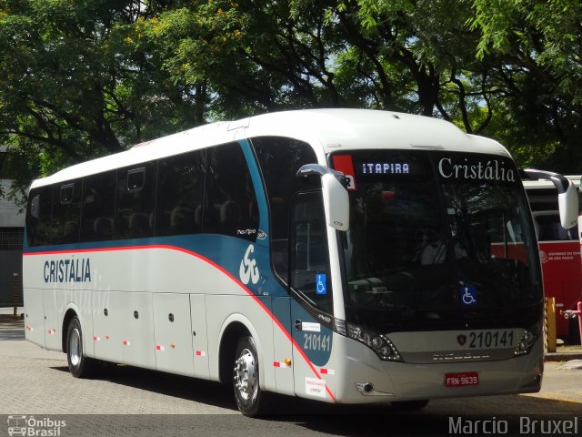 Expresso Cristália 210141 na cidade de São Paulo, São Paulo, Brasil, por Marcio  Bruxel. Número da foto: #3745484.