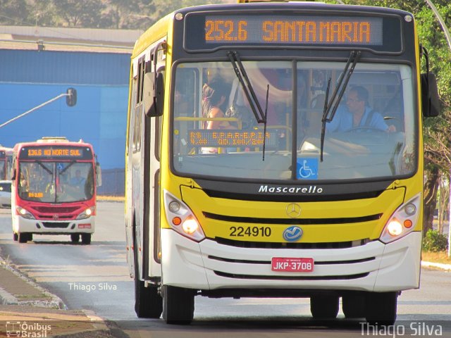 Viação Pioneira 224910 na cidade de Brasília, Distrito Federal, Brasil, por Thiago Silva . ID da foto: 3747038.