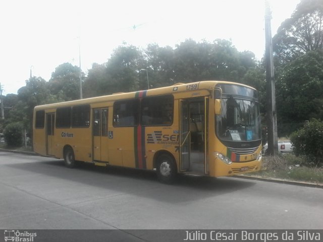 Itamaracá Transportes 1.759 na cidade de Paulista, Pernambuco, Brasil, por Júlio César Borges da Silva. Número da foto: #3746747.