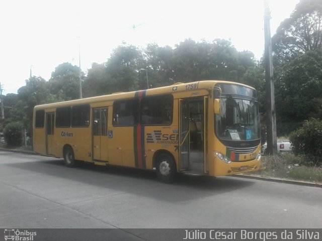 Itamaracá Transportes 1.759 na cidade de Paulista, Pernambuco, Brasil, por Júlio César Borges da Silva. ID da foto: 3746747.