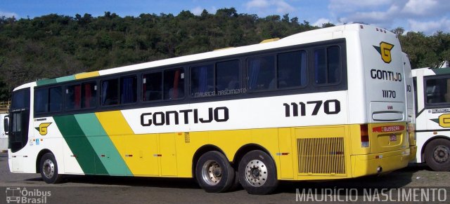 Empresa Gontijo de Transportes 11170 na cidade de Belo Horizonte, Minas Gerais, Brasil, por Maurício Nascimento. Número da foto: #3747495.