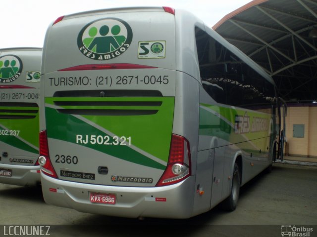 Turismo Três Amigos 2360 na cidade de Aparecida, São Paulo, Brasil, por Luis Nunez. Número da foto: #3747299.