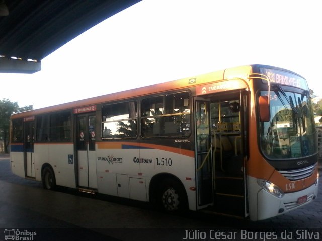 Itamaracá Transportes 1.510 na cidade de Olinda, Pernambuco, Brasil, por Júlio César Borges da Silva. Número da foto: #3746743.