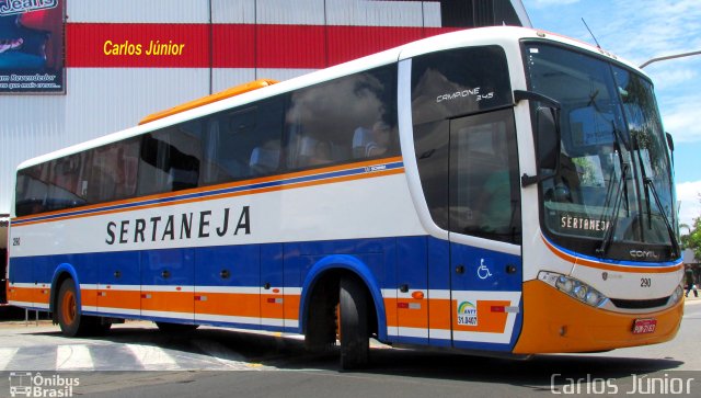 Viação Sertaneja 290 na cidade de Goiânia, Goiás, Brasil, por Carlos Júnior. Número da foto: #3745885.