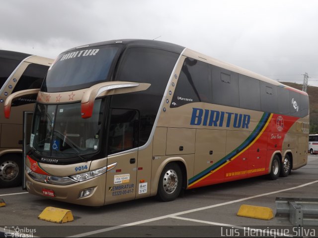 Biritur - Birigui Turismo 9014 na cidade de Aparecida, São Paulo, Brasil, por Luis Henrique Silva. Número da foto: #3745800.