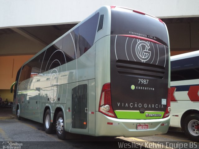 Viação Garcia 7987 na cidade de Sorocaba, São Paulo, Brasil, por Weslley Kelvin Batista. Número da foto: #3745790.