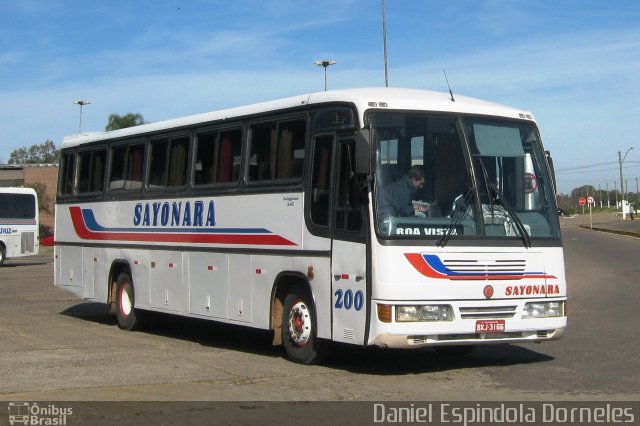 Sayonara - Auto Viação Monte Alverne 200 na cidade de Santa Cruz do Sul, Rio Grande do Sul, Brasil, por Daniel Espindola Dorneles. Número da foto: #3746727.