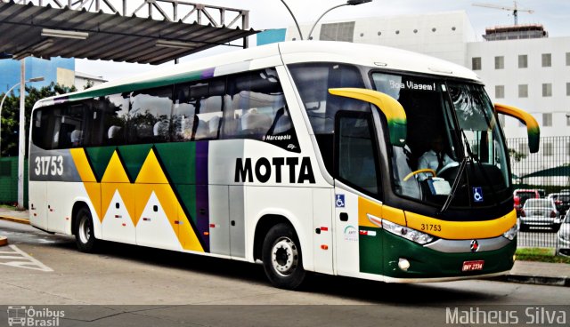Viação Motta 31753 na cidade de São Paulo, São Paulo, Brasil, por Matheus Silva. Número da foto: #3745919.