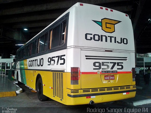 Empresa Gontijo de Transportes 9575 na cidade de São Paulo, São Paulo, Brasil, por Rodrigo  Carvalho. ID da foto: 3787107.