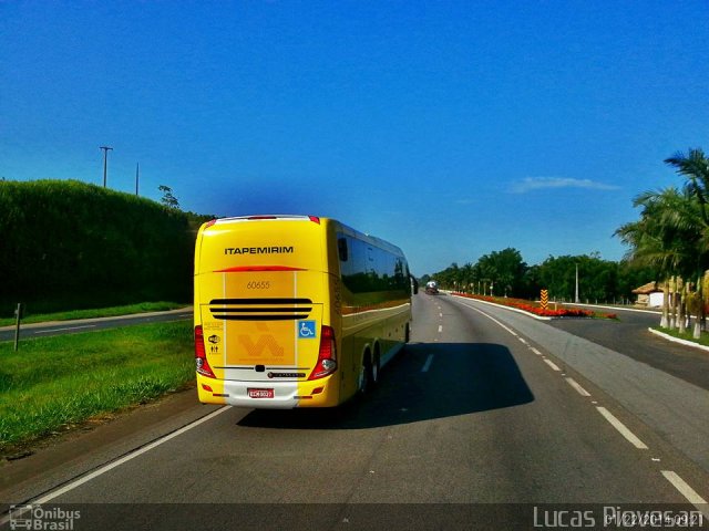 Viação Itapemirim 60655 na cidade de Curitiba, Paraná, Brasil, por Lucas Piovesan. ID da foto: 3787347.