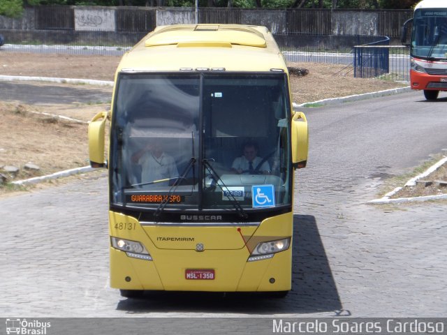 Viação Itapemirim 48131 na cidade de João Pessoa, Paraíba, Brasil, por Marcelo Soares Cardoso. ID da foto: 3787161.