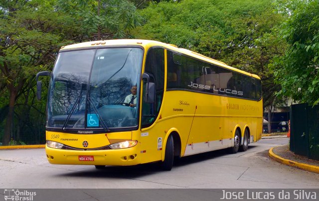 Viação Itapemirim 5549 na cidade de São Paulo, São Paulo, Brasil, por Jose Lucas da Silva. ID da foto: 3786678.